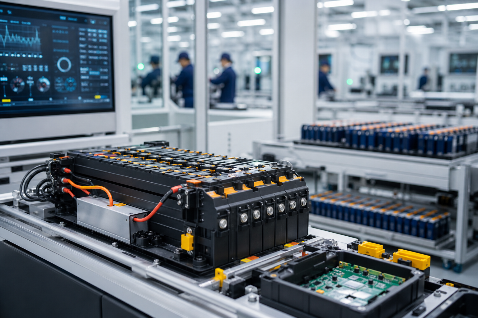 Lithium battery quality testing lab